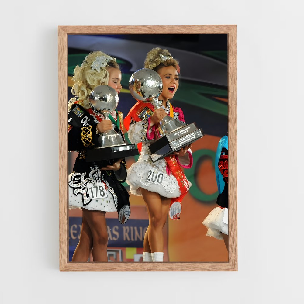 Poster Championnes de Danse Irlandaise (vue 4)